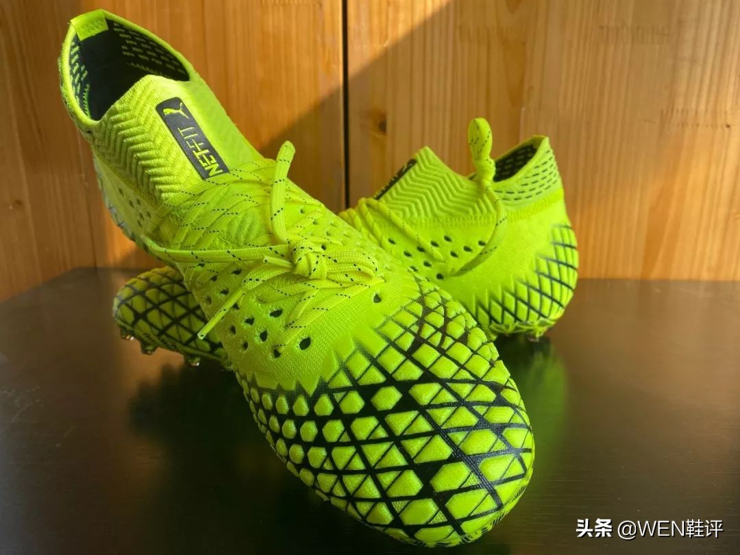 pumafuture绿色上脚体验,pumafuturez4.1足球鞋测评