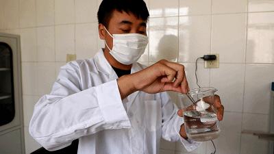 他们为14万支绝缘子集体“洗澡”