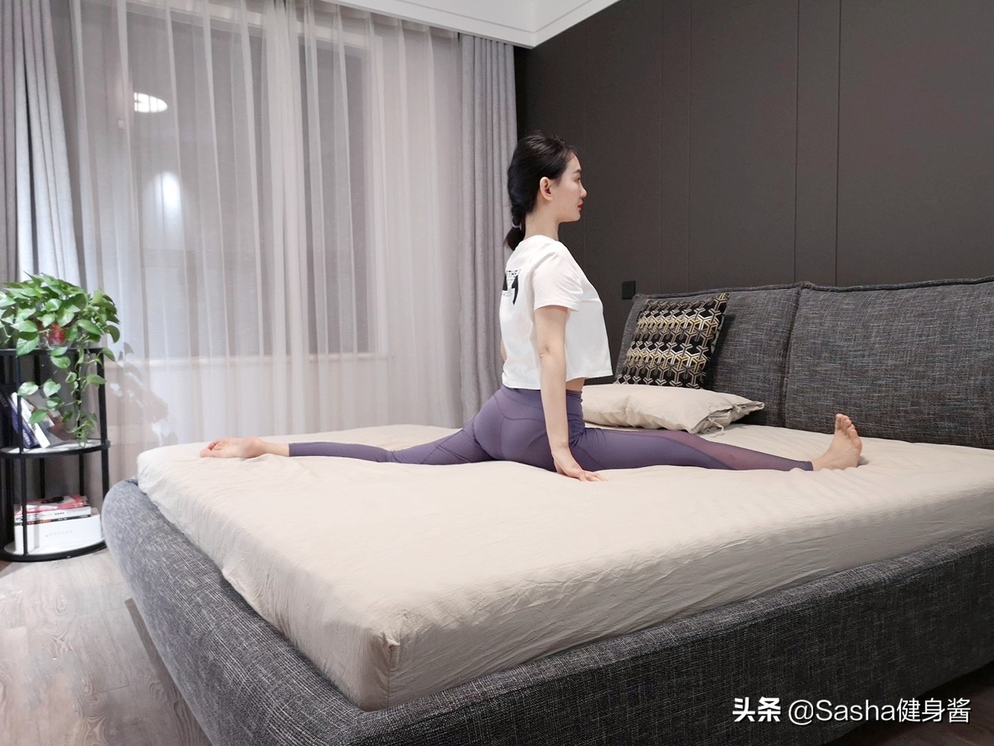 微喇瑜伽裤显臀加长,收腹提臀显瘦强压瑜伽裤