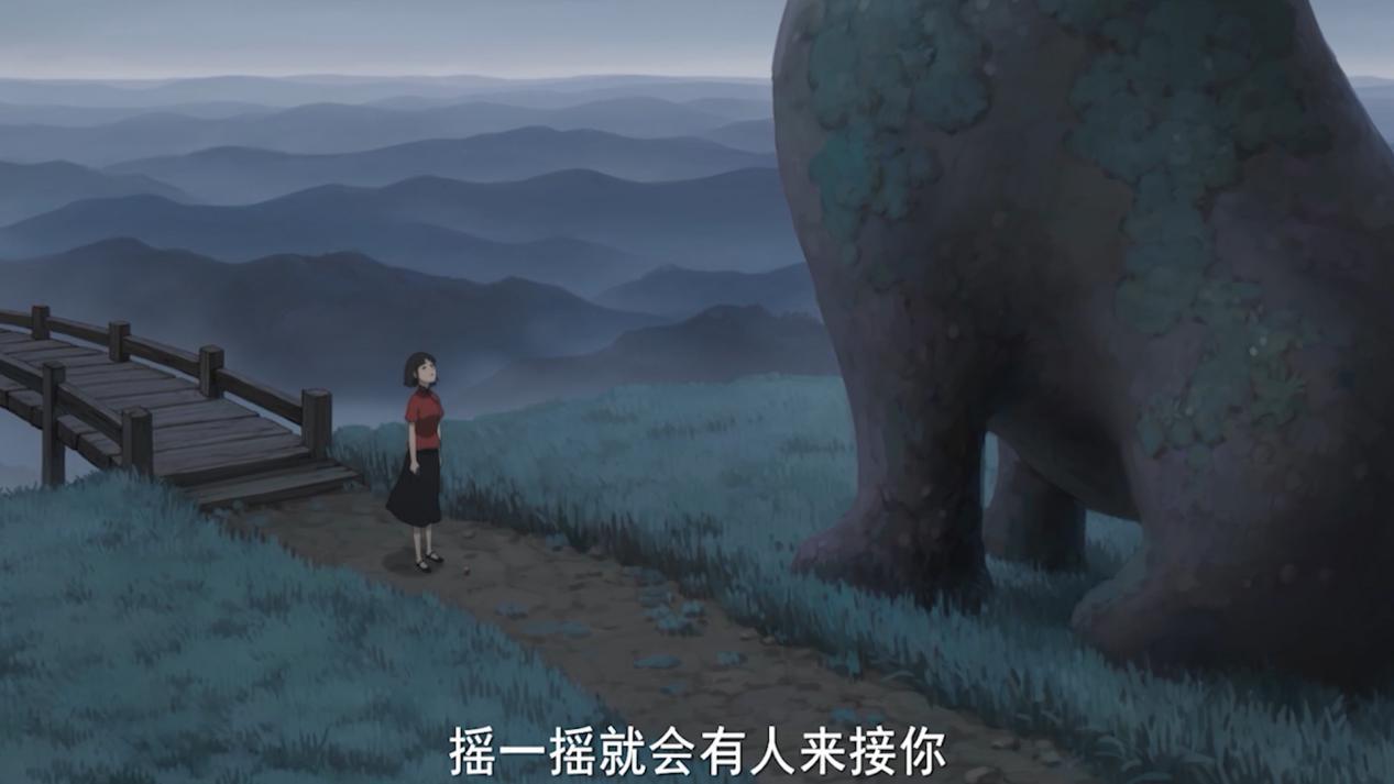 大鱼海棠动漫治愈系片段,一部感人催泪的动漫电影大鱼海棠