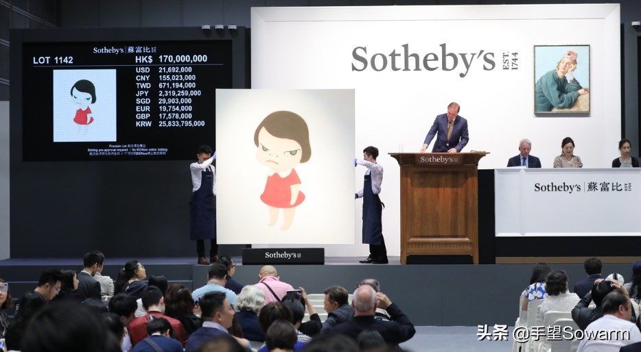 一个日本人画的少女,一个日本人画的画价值400万