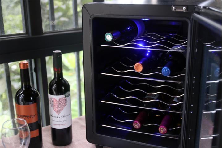 维诺卡夫cwc168a恒温酒柜,不锈钢定制酒柜维诺卡夫