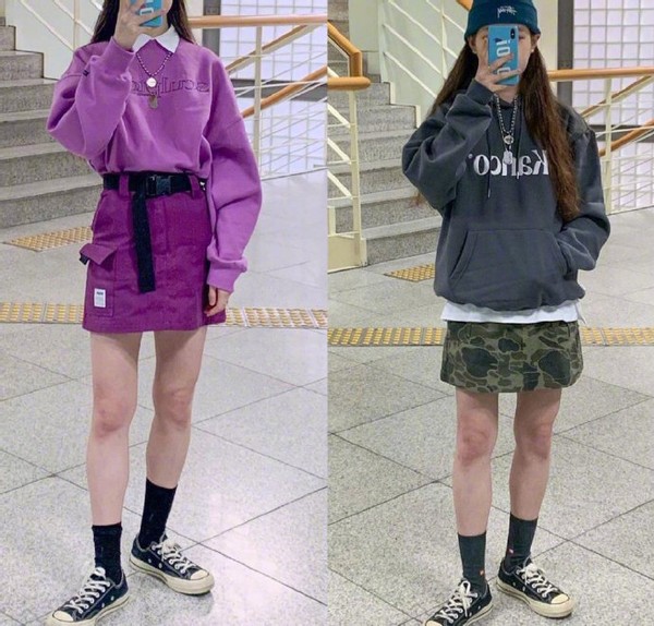 又到了穿“卫衣”的季节，分享18套色彩吸睛的穿搭，值得借鉴