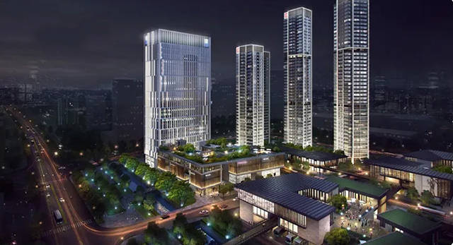 前海印里“山水森活”岭南庭院风情商业街设计带来一份欣然自在