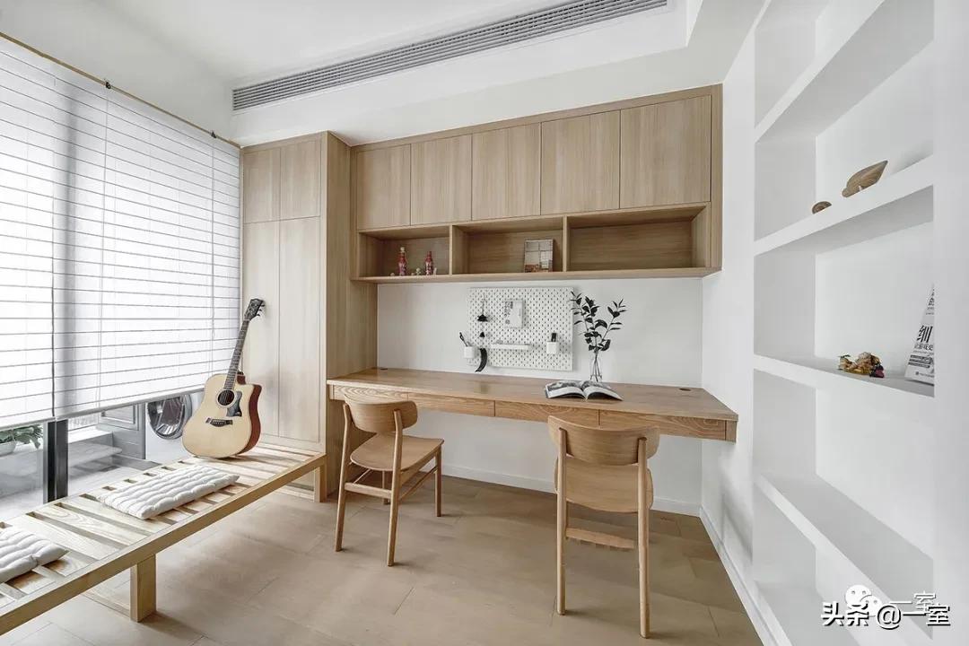 餐厅书房一体设计,书房客房一体设计