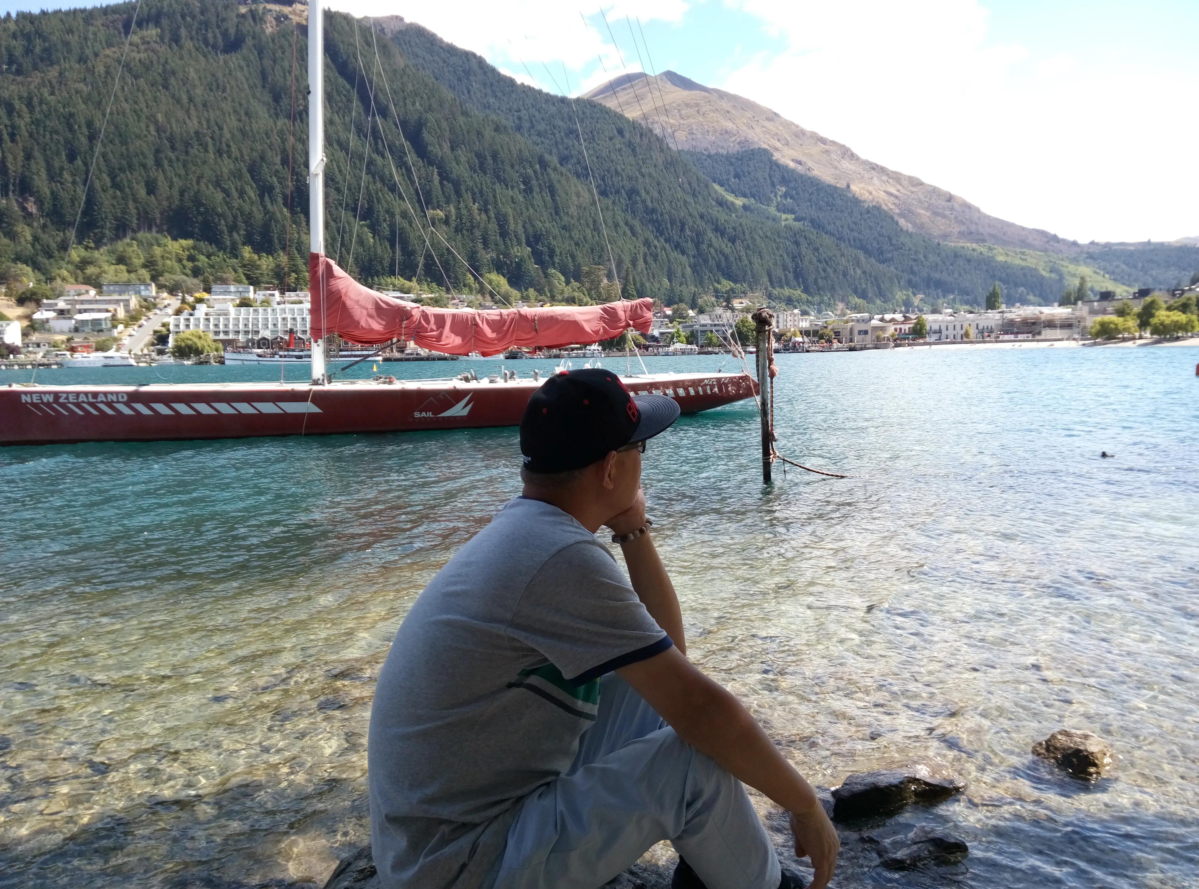 新西兰游记中土世界,新西兰内维斯峡谷蹦极