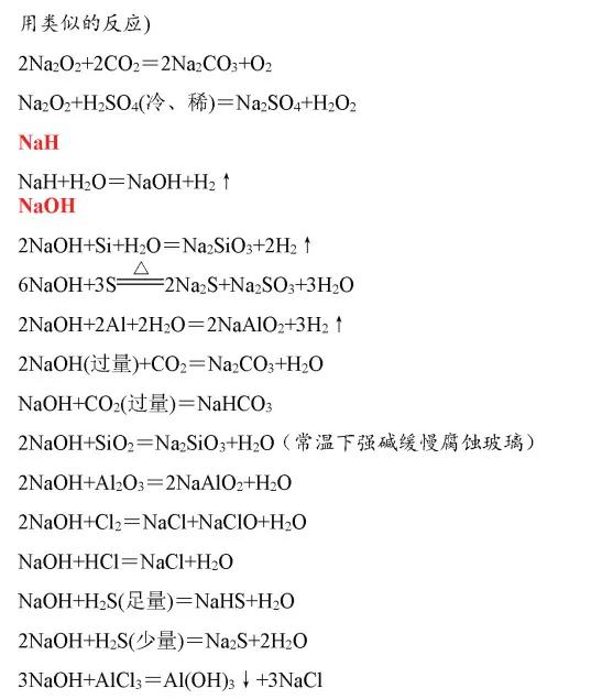高中化学方程式大全pdf,高中化学方程式大全下载