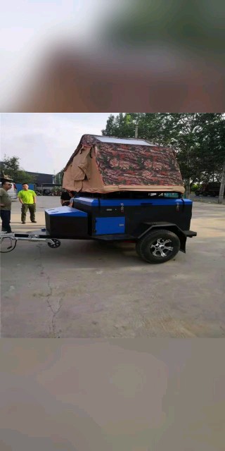 小型露营拖车,野营帐篷拖车厂家