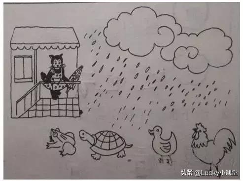 看图写话鼓励孩子学习,二年级上册暑假看图写话100字以上