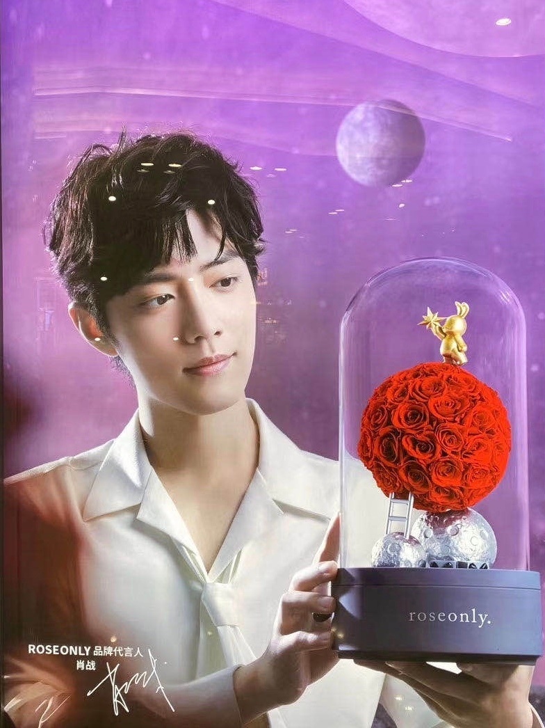 肖战roseonly直播新图,肖战代言的roseonly在哪里直播