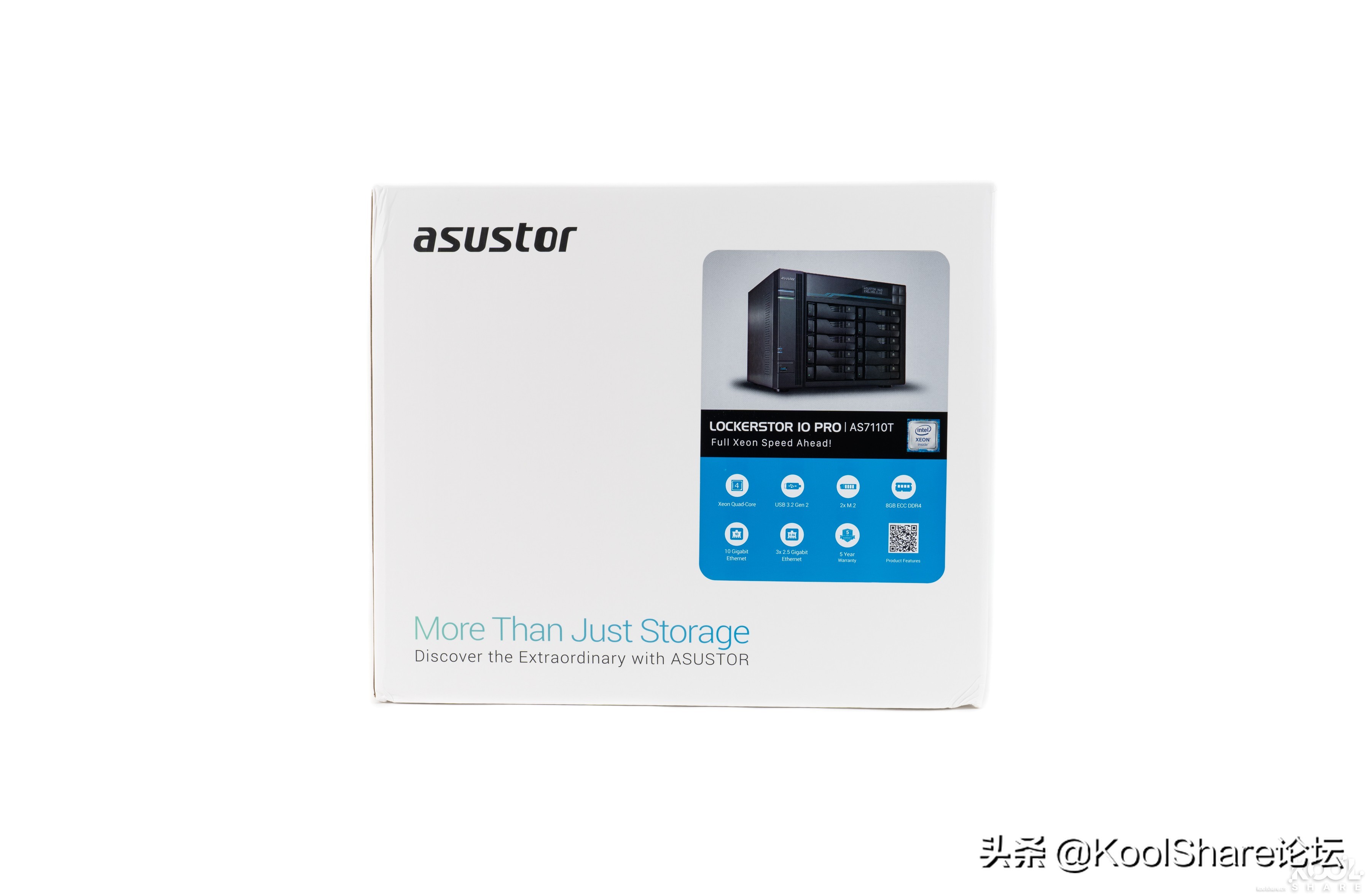 ASUSTOR爱速特旗舰NASAS7110T拆解评测