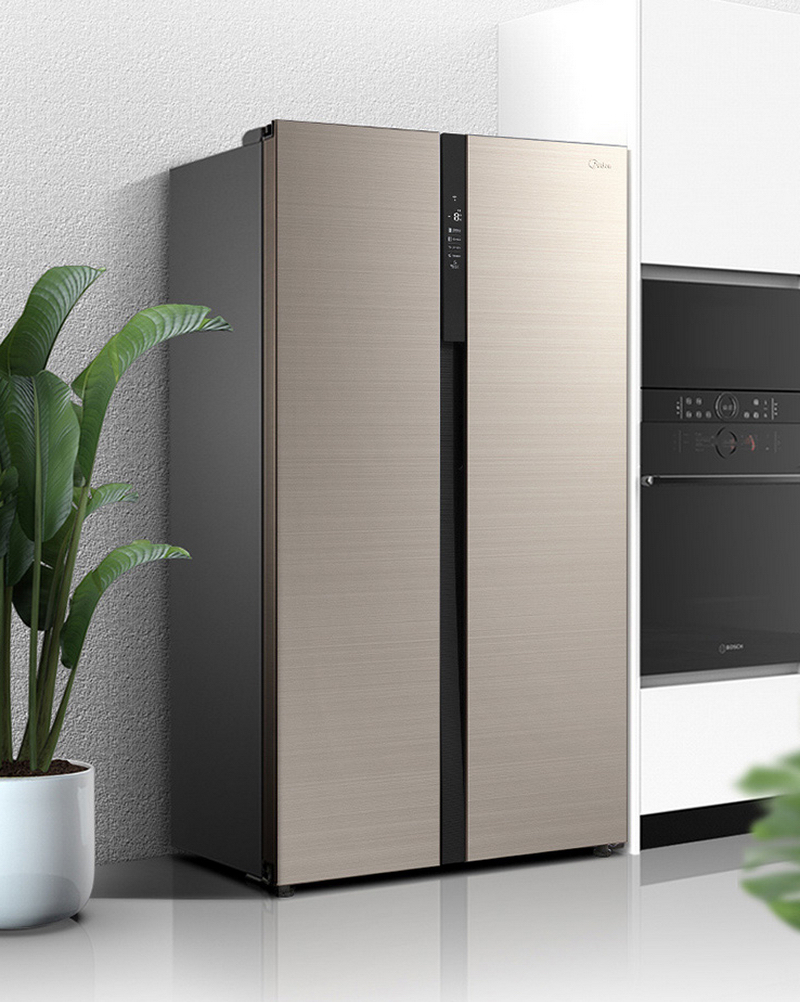 美的冰箱541升价格7999,变频净味大容量冰箱