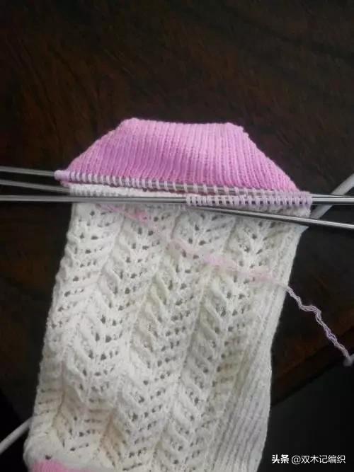 棒针编织漂亮的袜子,宝宝袜子棒针图解一片式
