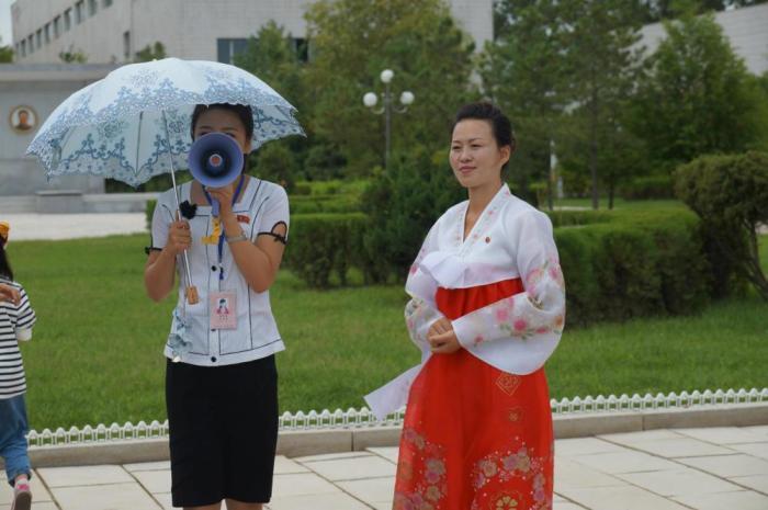 朝鲜最美导游,中文最好的几位朝鲜导游美女