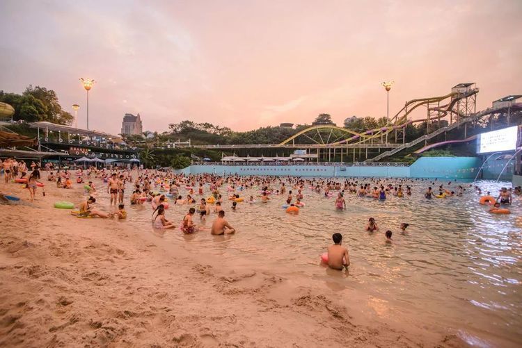 重庆水魔方水上乐园门票团购,欢乐水魔方直播门票超划算