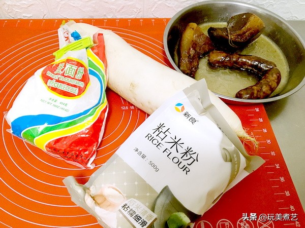 腊味萝卜的正宗做法,广式腊肠炒白萝卜好吃