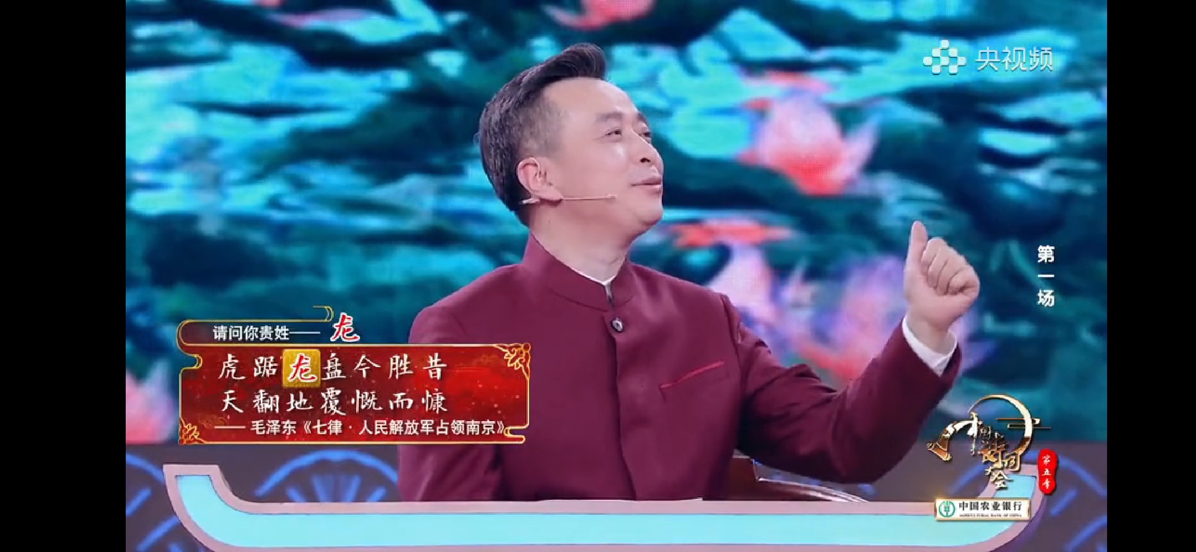 龙洋董卿主持的诗词大会谁更好,董卿龙洋春晚开场白