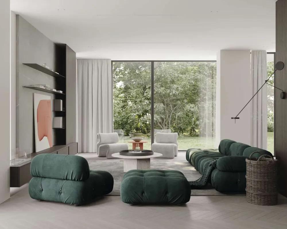 别墅极简200-300平装修效果图,别墅200平装修清单大全