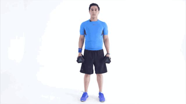 哑铃动作简单高效,哑铃简单有效动作