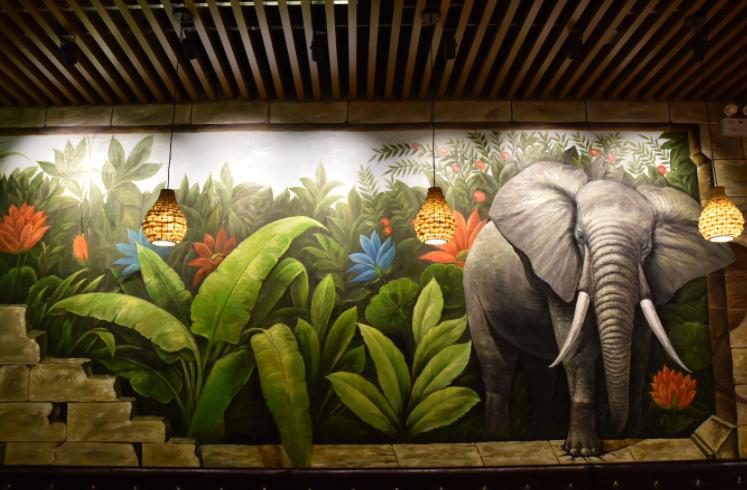 3D墙绘效果图,北京3d墙绘设计师