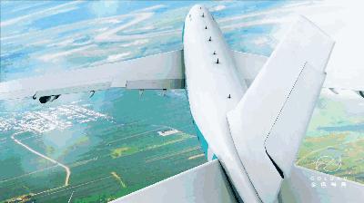 飞机螺旋叶片原理动画,飞机起飞原理动图讲解