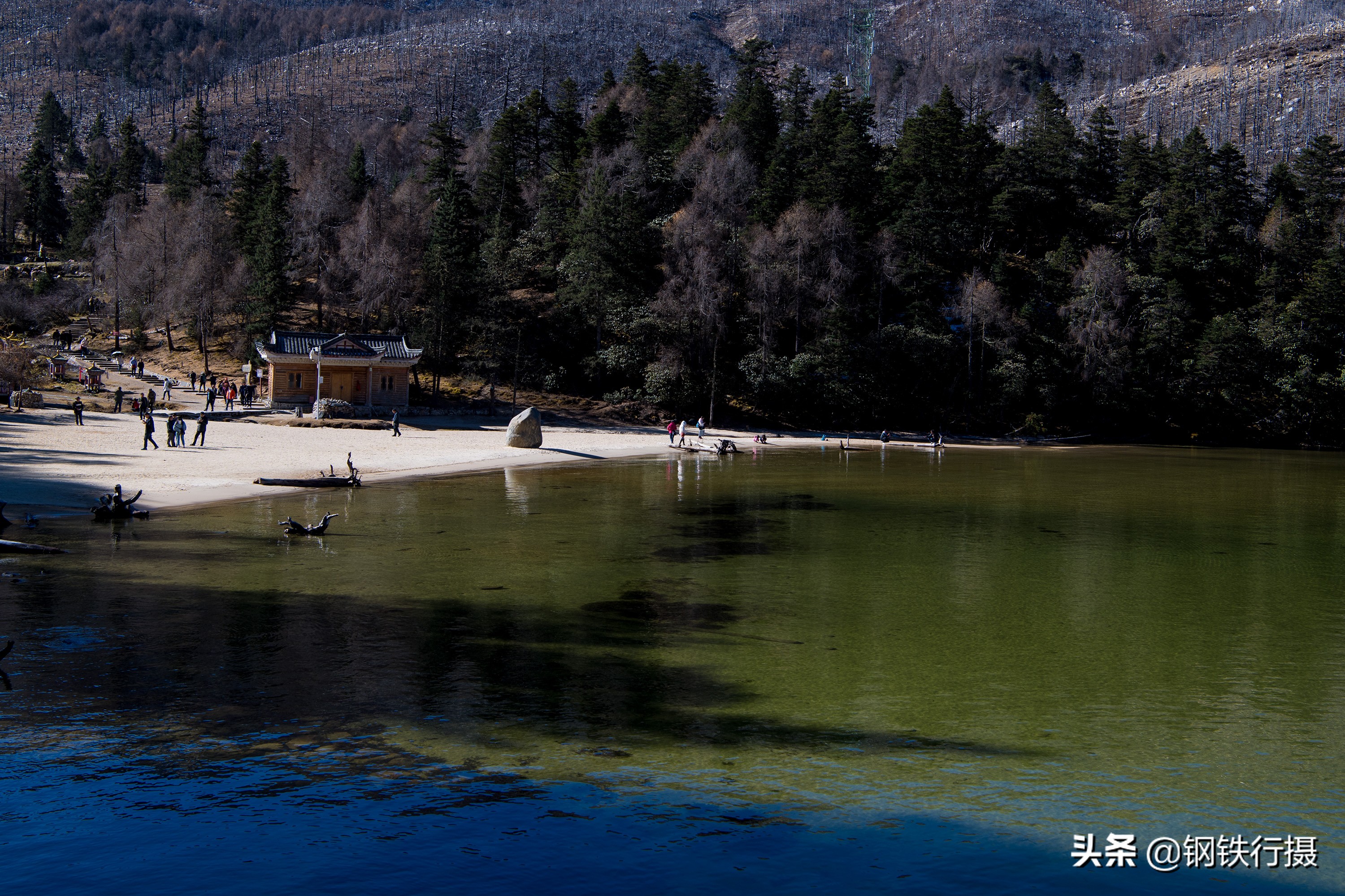 木格措秋景视频,木格措景区秋天风景
