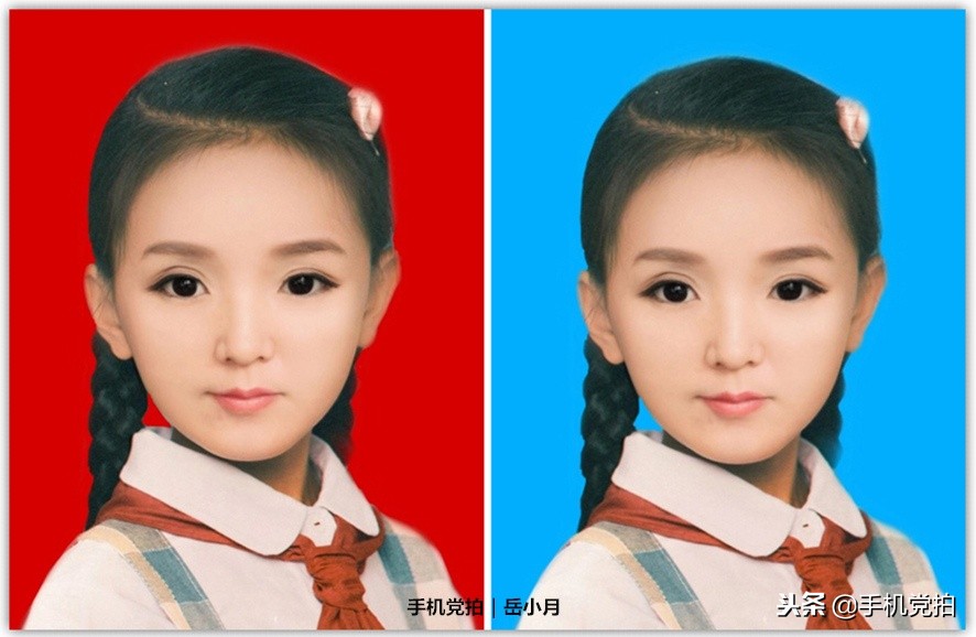 手机怎么把证件照背景改色,手机如何更改一寸照背景色