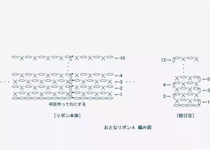 小的蝴蝶结发饰系法,小小的蝴蝶结钩织