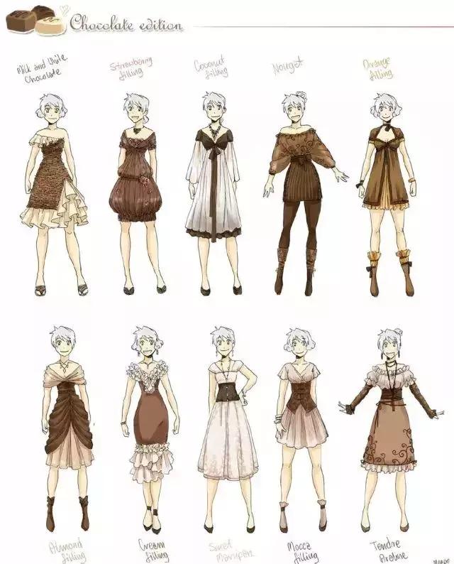 国外服装设计毕业作品图片,设计运动服装手绘简单图