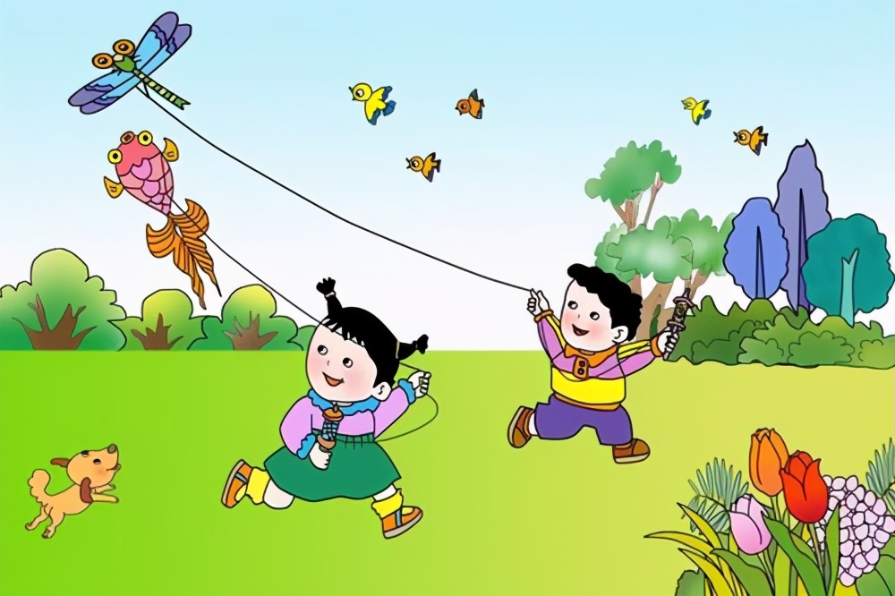 二年级期中看图写话必考题,二年级期中考试的看图写话