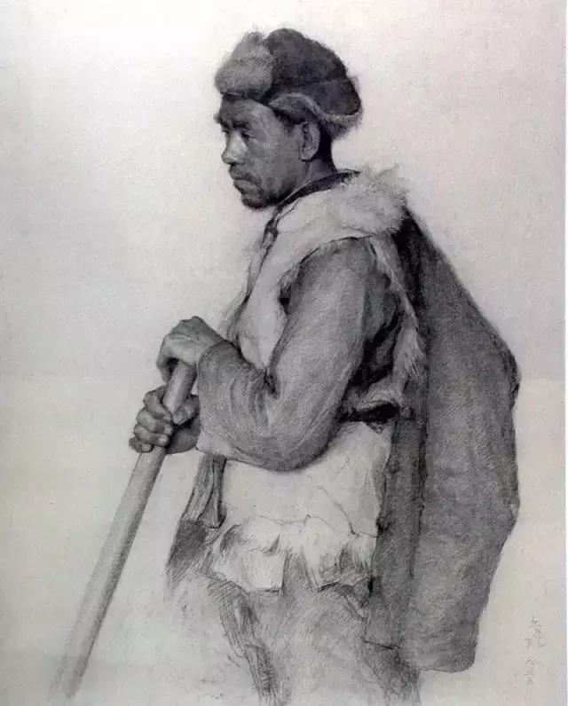 全国素描比赛第一名,九大美院素描欣赏