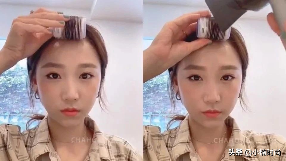 头发卷怎么变直小妙招不用药水,改变头发分线方向