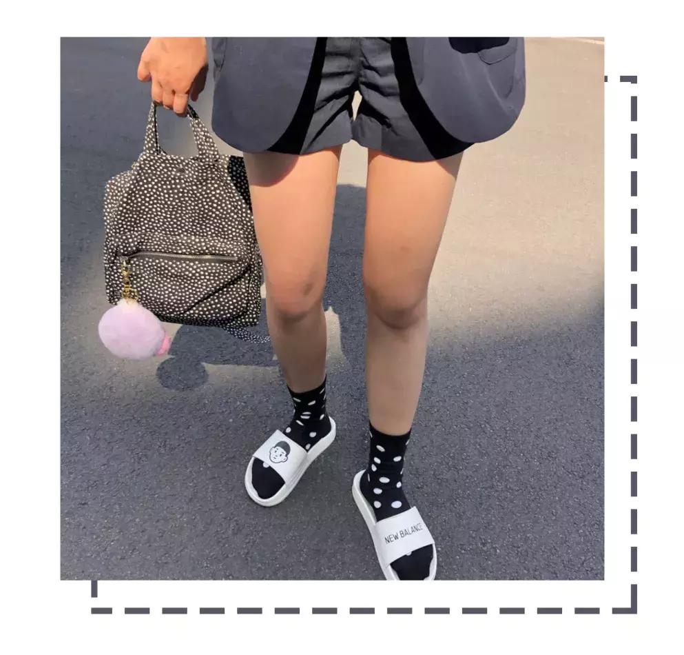 拖鞋运动袜,棒球袜子怎么穿