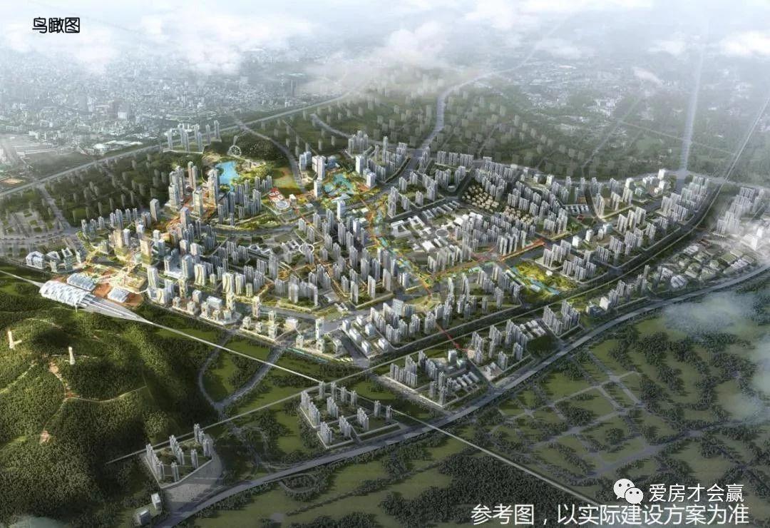 惠州第一神盘「星河丹堤」高铁地铁枢纽，南师大附属学校，成熟大城