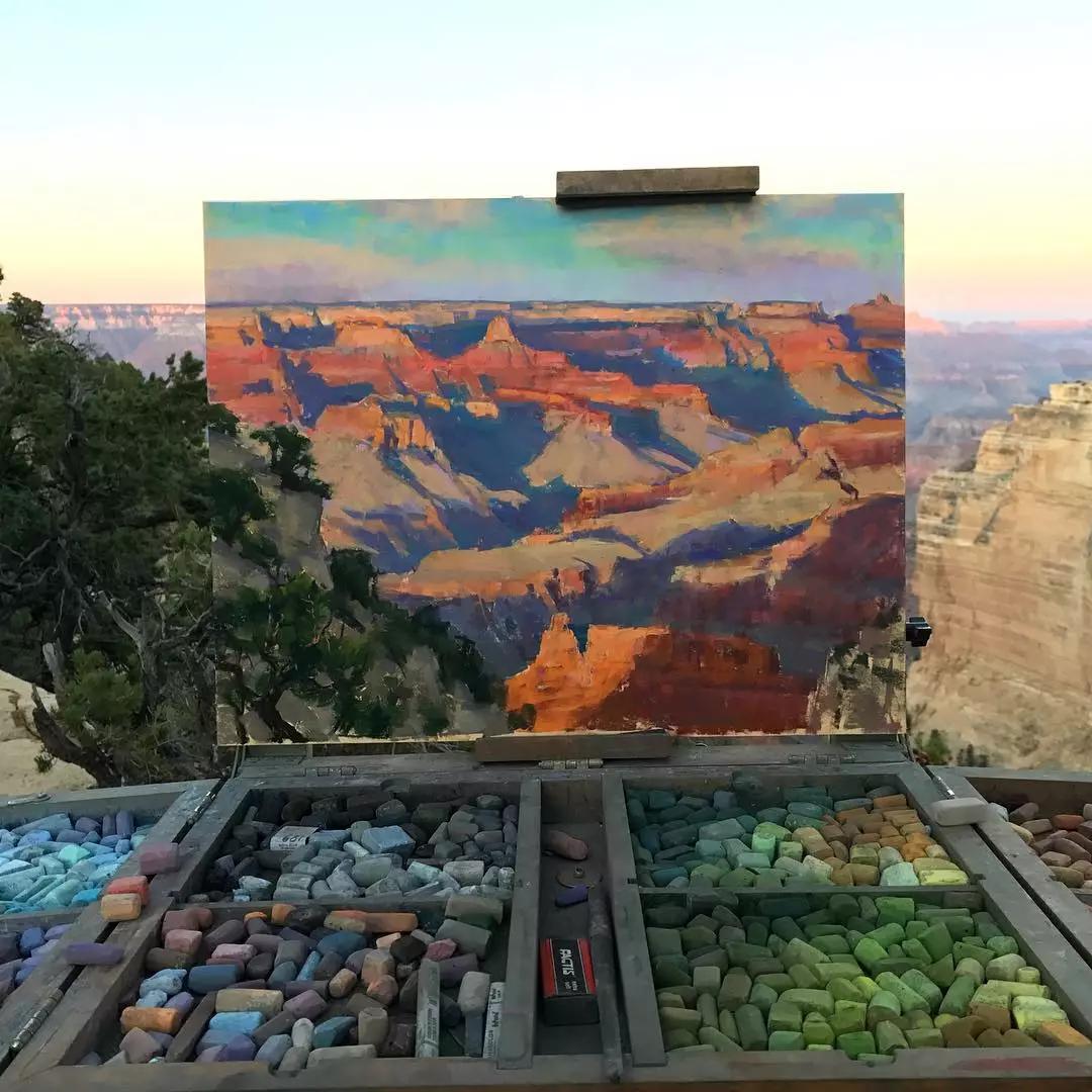 简单又好画的风景写生,最真实的写生画