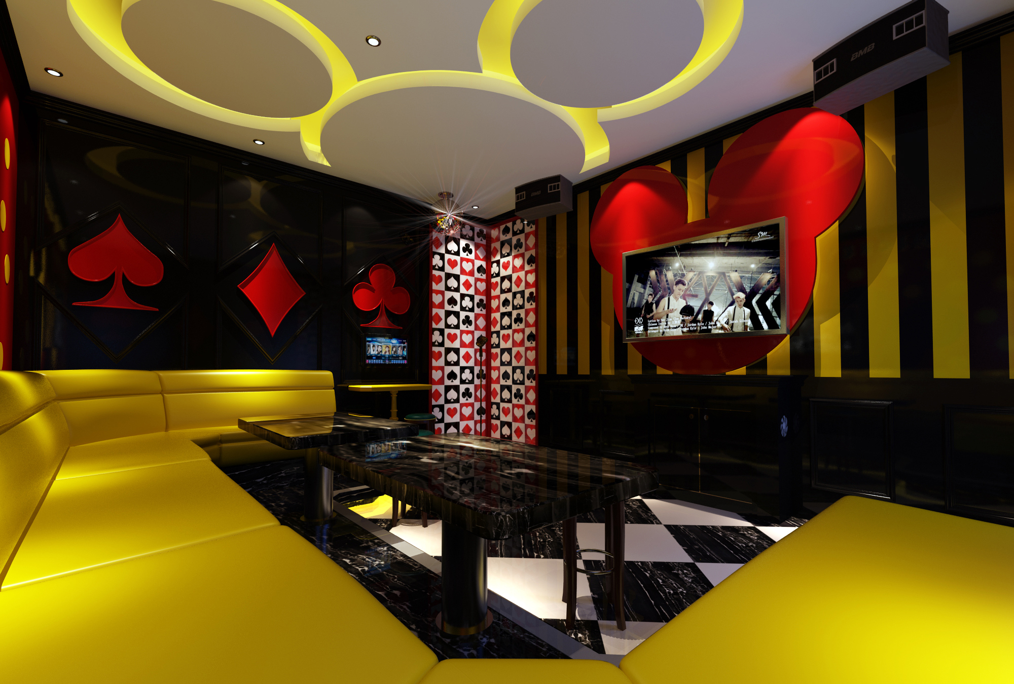 5个ktv包厢怎么设计,最简单ktv包厢设计