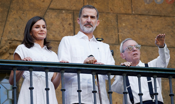 西班牙王后专访古巴,西班牙国王王后访问古巴