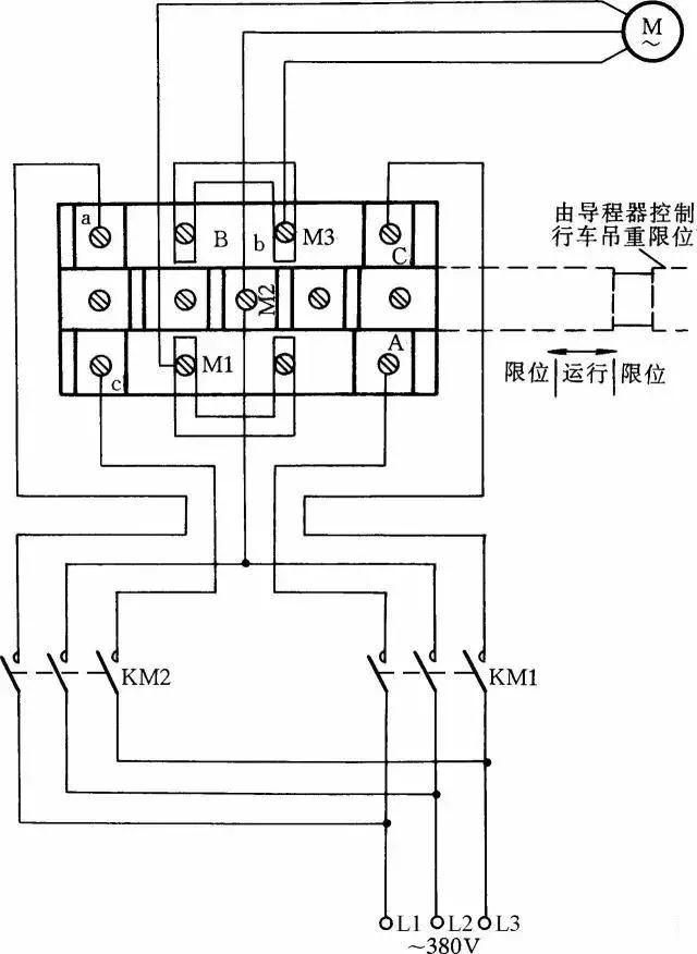 简单易懂的电机接线方法,高低速双速三相电机接线实物图