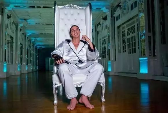 伊布晒大罗合影,伊布晒倒钩绝杀图