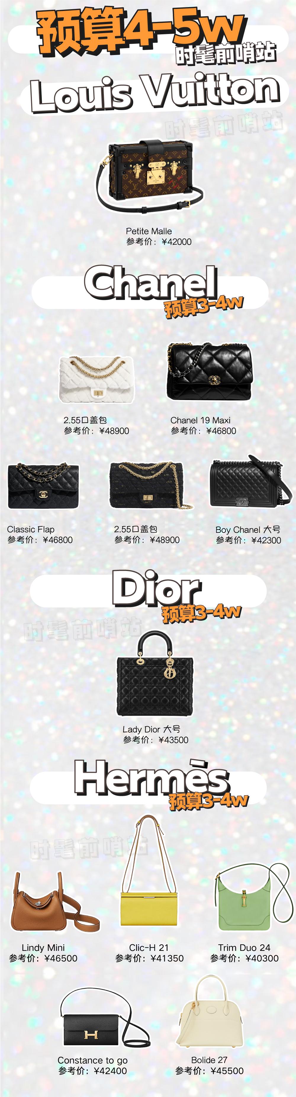 香奈儿的同类竞争对手有哪些,香奈儿同级别的品牌