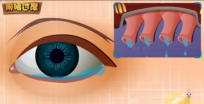 女子熬夜玩手机醒来失明,熬夜加班眼睛模糊怎么办