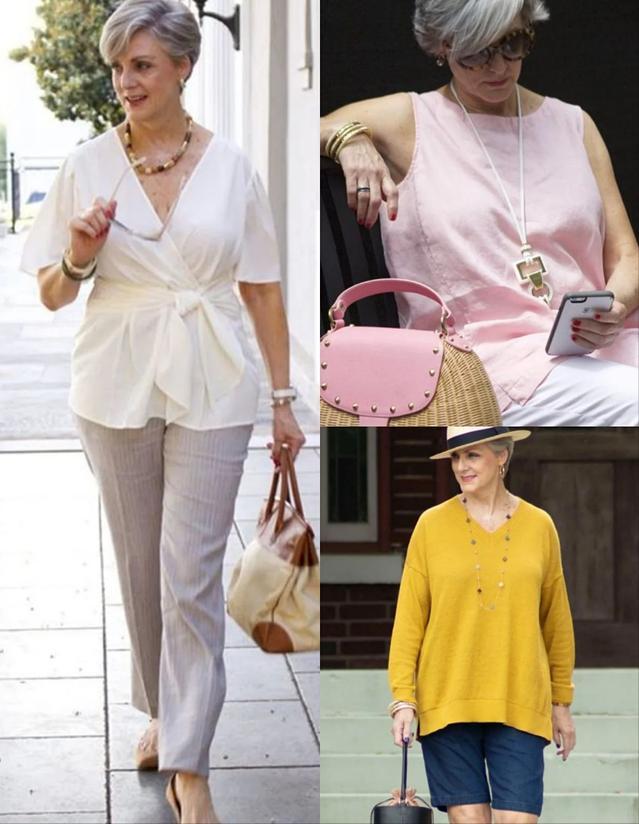 微胖奶奶穿搭推荐,谁说微胖的女人不好看