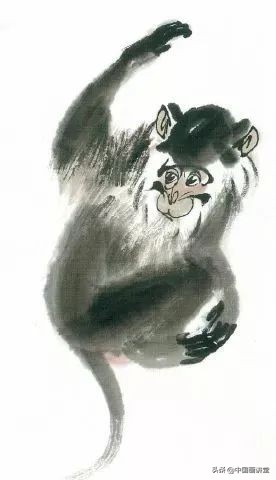 国画猴子画法,国画猴子教学