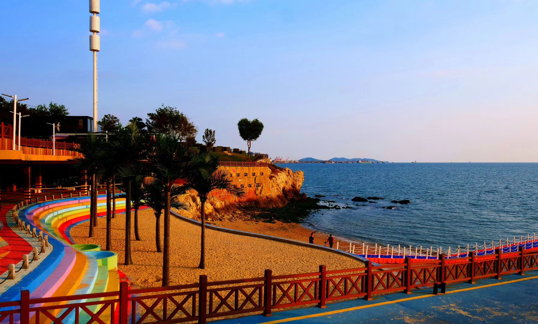 “醉”美大孤山幸福新生活