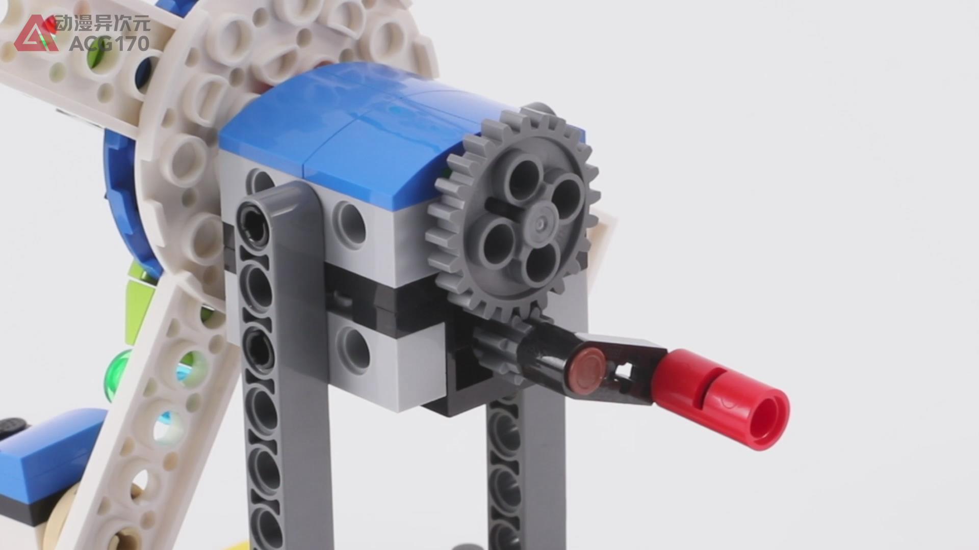 乐高积木创意百变31095游乐场旋转木马之摩天轮形态图文评测