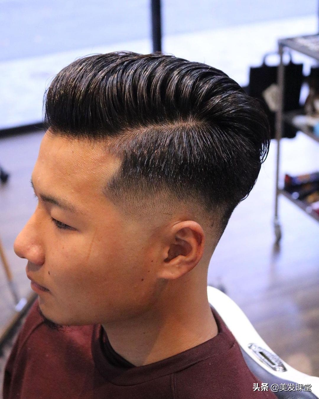 超火的男士凌乱油头造型,男生发型2020潮流短碎盖
