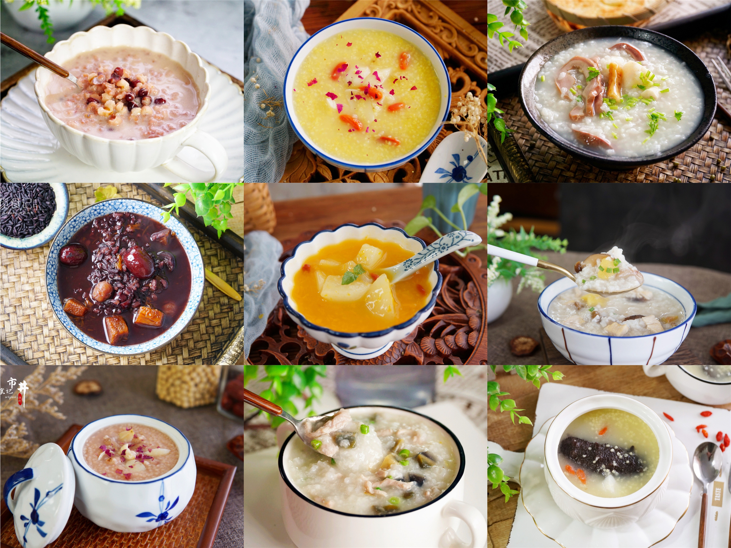 秋季推荐8款粥养生效果更好,适合入秋喝的养生粥