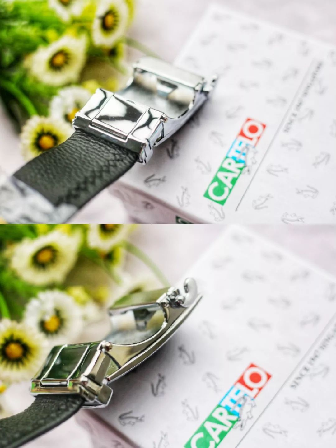 鳄鱼皮带搭配男士,送男朋友腰带推荐小众轻奢