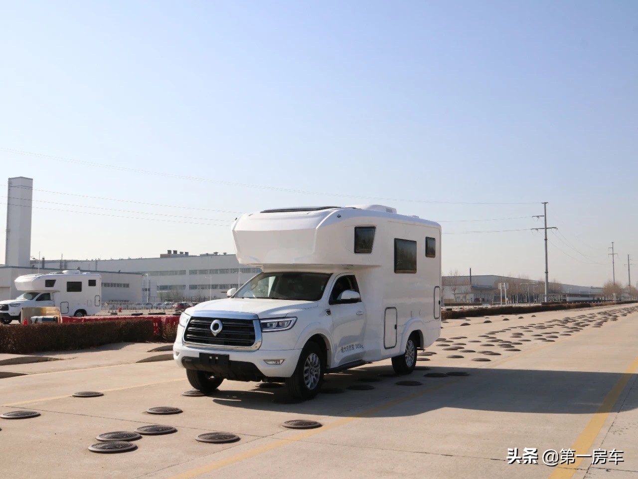 长城炮房车底盘升级气囊,长城炮4座房车测评