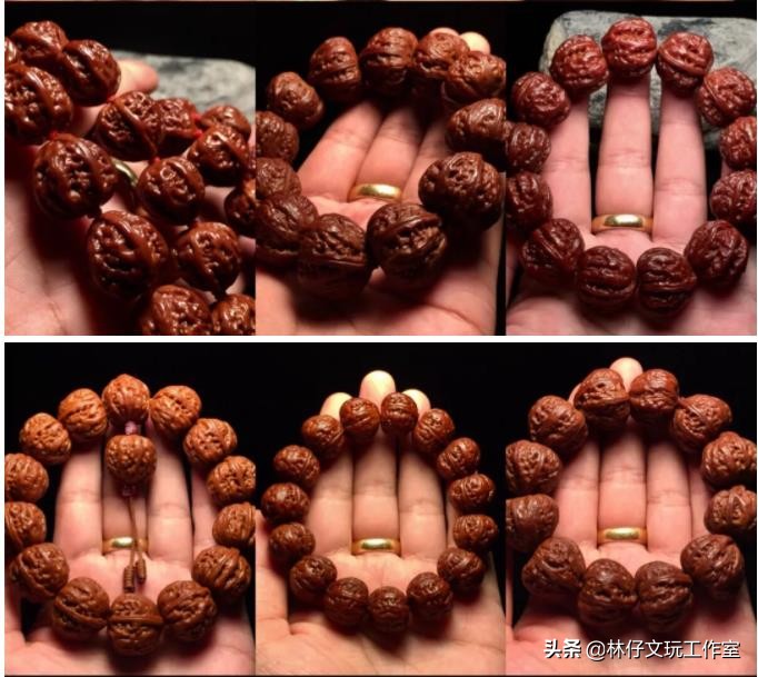 野生文玩小核桃手串,文玩小核桃手串正确盘玩方法